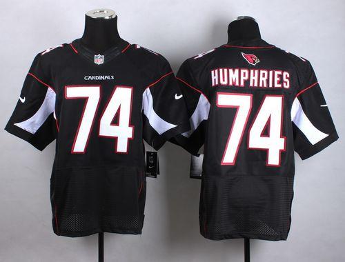 Nike Cardinals #74 D.J. Humphries Black Alternate Men's Stitched NFL Vapor Untouchable Elite Jersey - Click Image to Close